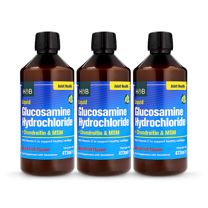 Holland & Barrett Liquid Glucosamine 3 Months Supply Bundle image 1