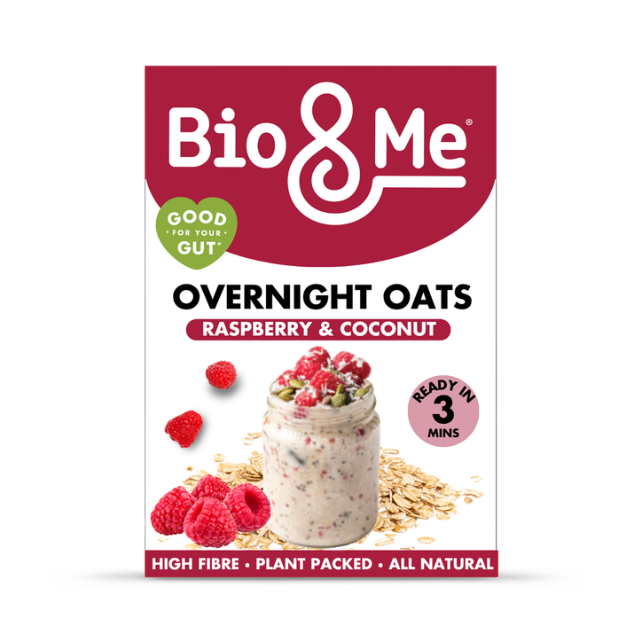 Bio & Me Overnight Oats Raspberry & Coconut 350g