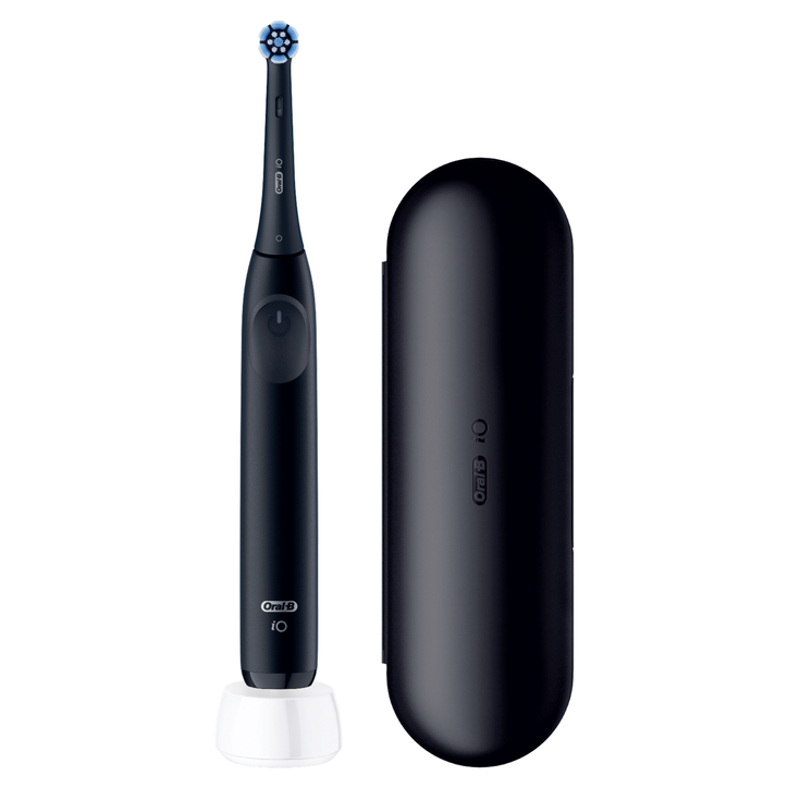 Oral-B iO2 Rechargeable Night Black Toothbrush With Travel Case | H&B
