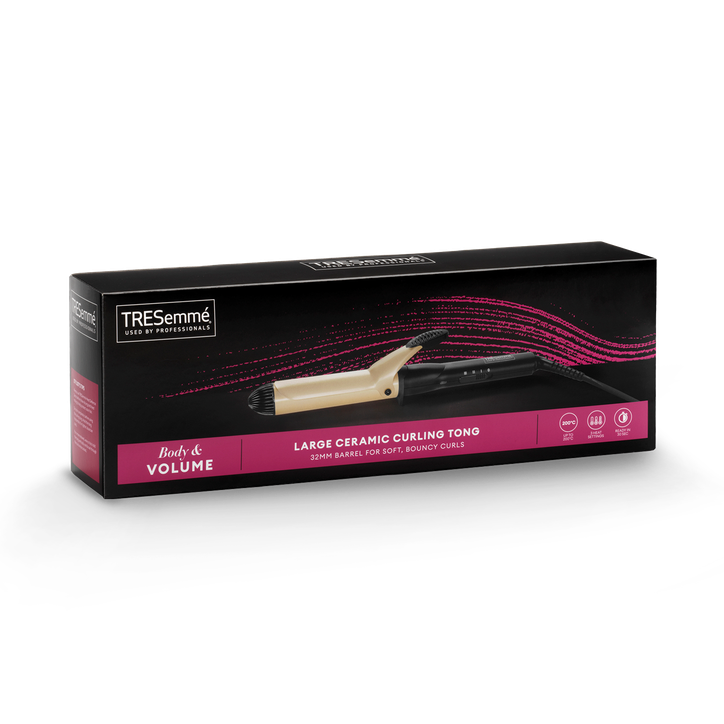 TRESemmé Large Ceramic Curling Tong Black 2805DU
