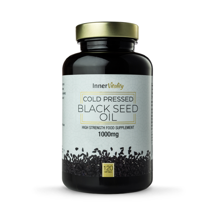 INNER VITALITY Black Seed Oil Double Strength Capsules – 120 Softgels
