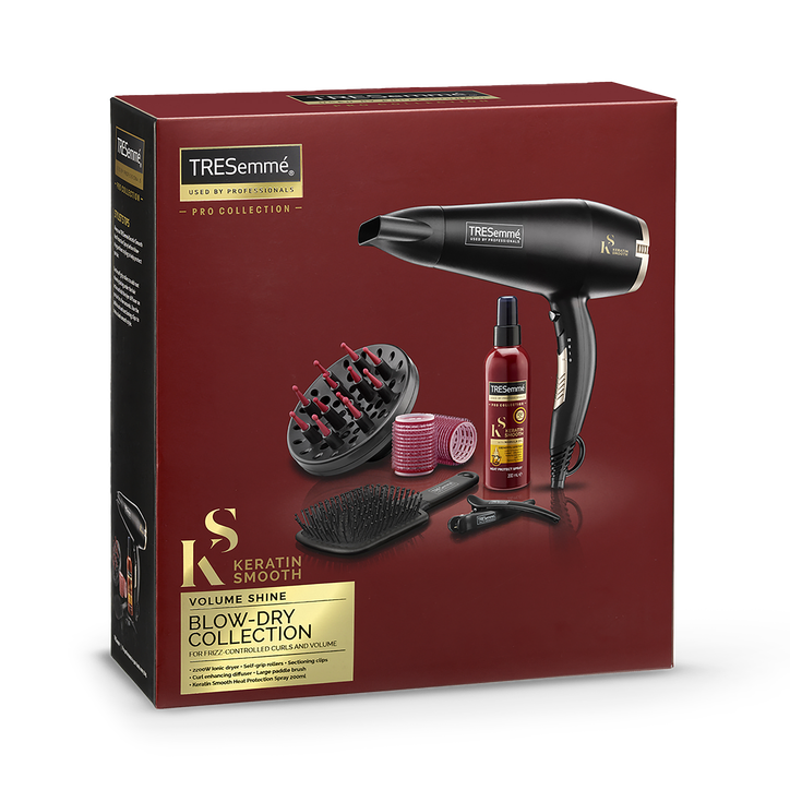 TRESemmé Keratin Volume Shine Blow Dry Collection Black 5543BU