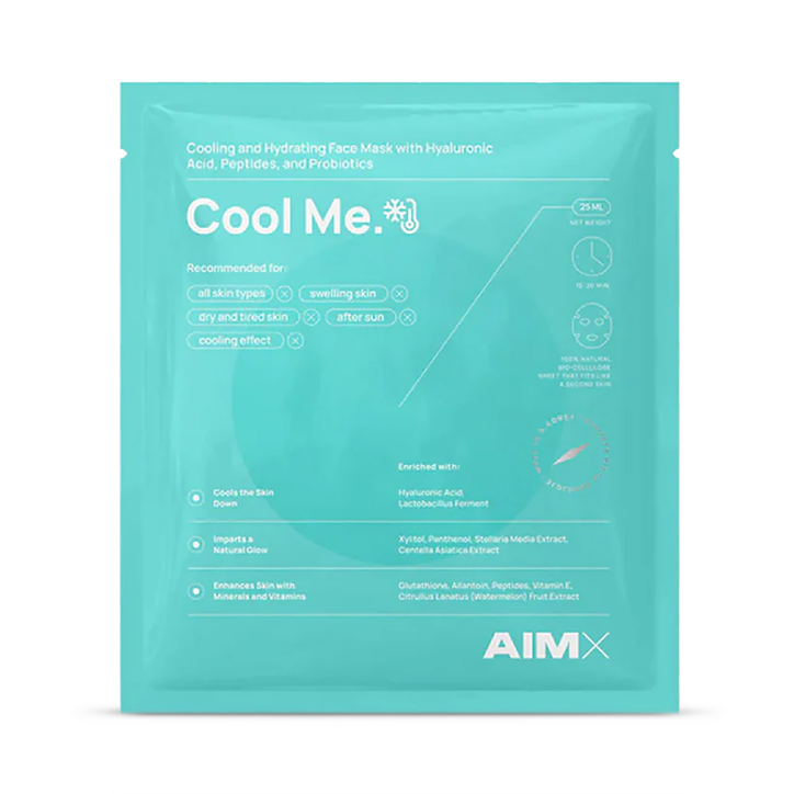 Aimx Hydrating And Cooling Face Mask With Probiotics Cool Me 25ml image 1