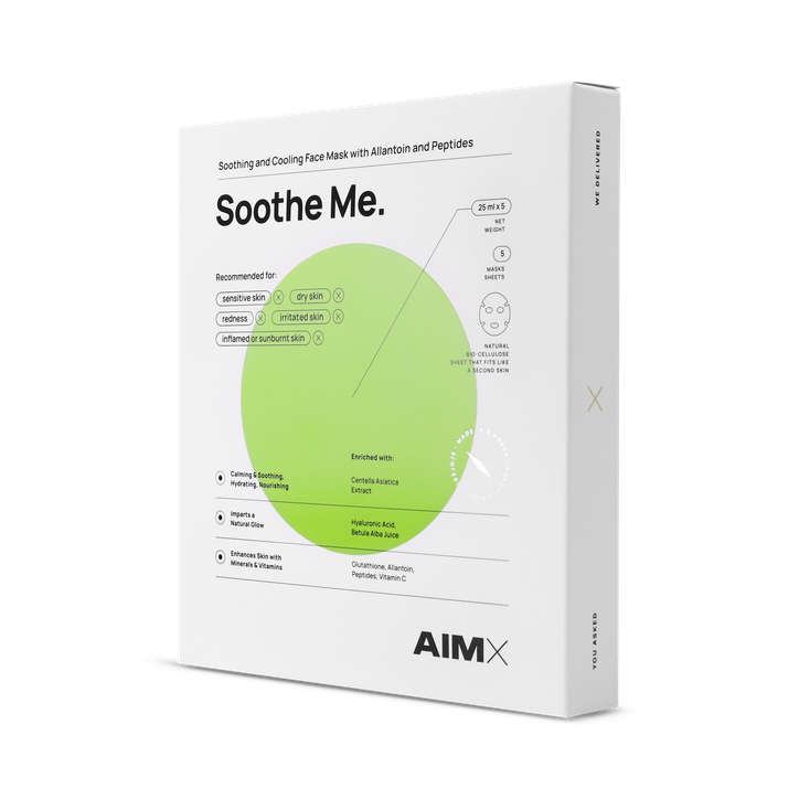 Aimx Soothing Sheet Mask With Peptides Soothe Me 25ml image 1