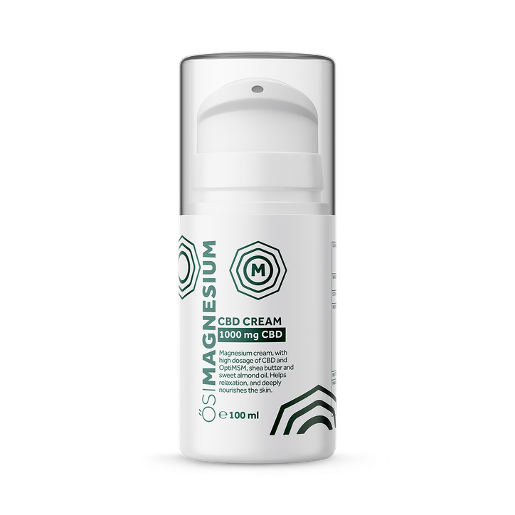 Osi Magnesium Magnesium CBD Cream 1000mg 100ml