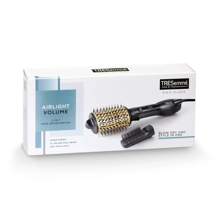 TRESemmé 2 in 1 Hair Dryer Brush Black 2787U