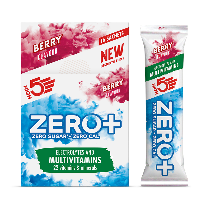 High5 Zero+ Electrolytes And Vitamins Berry 16 Sachets