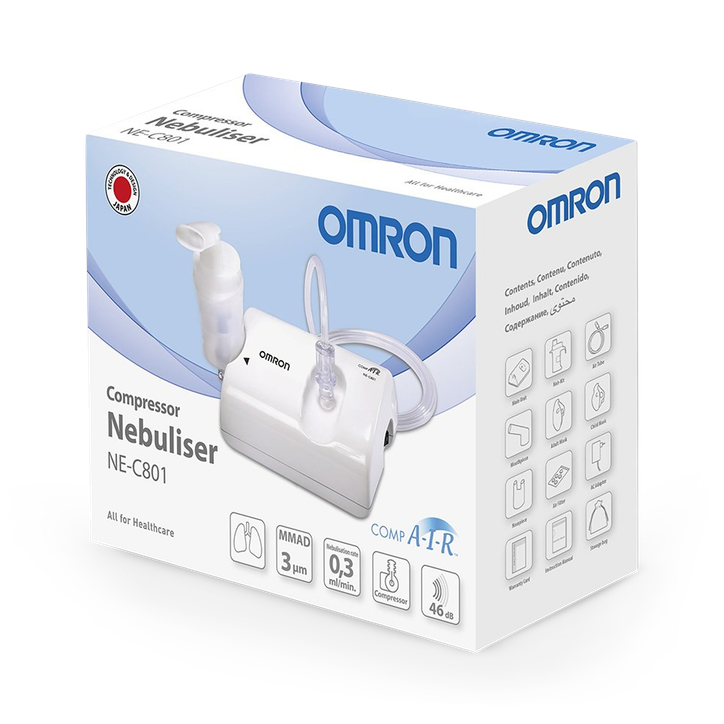 Omron Compair Nebuliser White C801