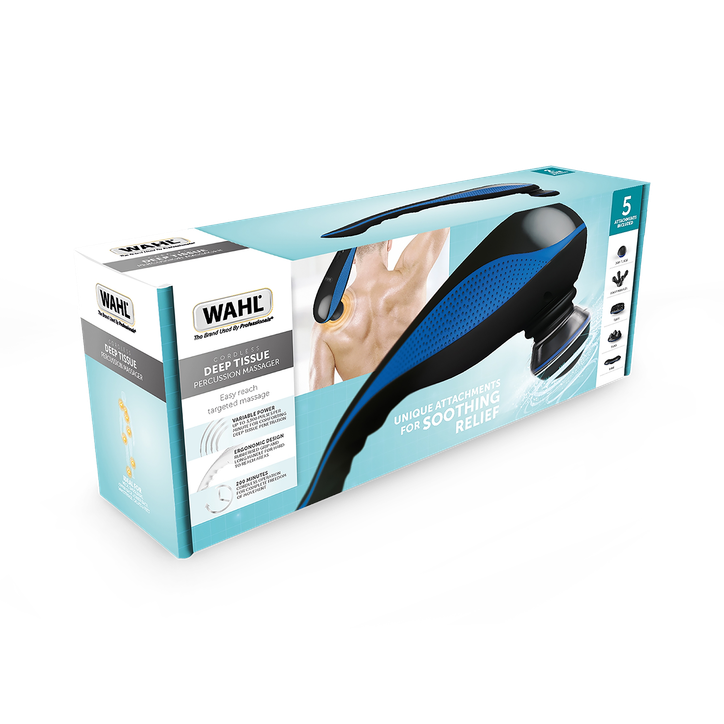 WAHL Deep Tissue Cordless Percussion Massager Black 4232-17