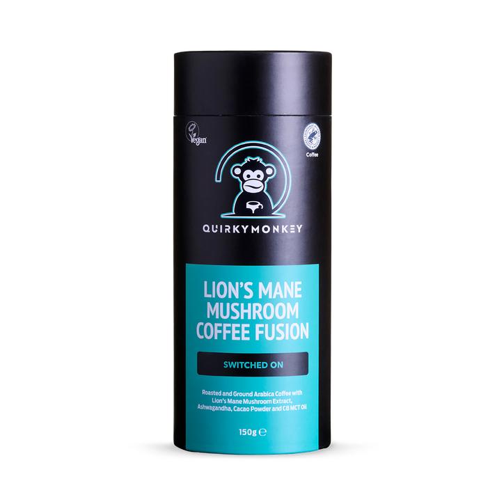 Quirky Monkey Lion's Mane Mushroom Coffee Fusion (Switched On) 150g image 1