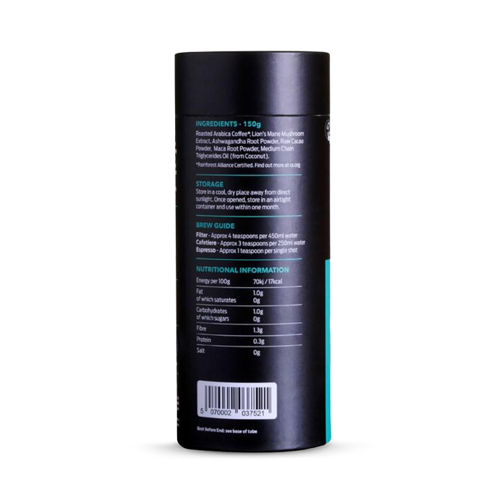 Quirky Monkey Lion's Mane Mushroom Coffee Fusion (Switched On) 150g image 2