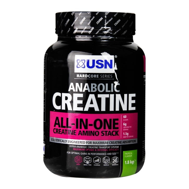 USN Creatine Anabolic Tropical Powder 1800g image 1
