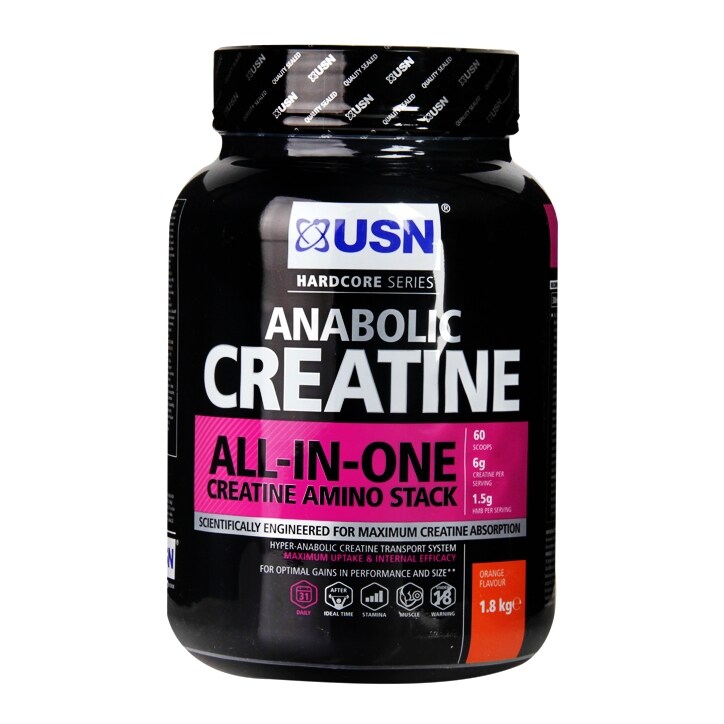 USN Creatine Anabolic Orange 1800g Powder image 1