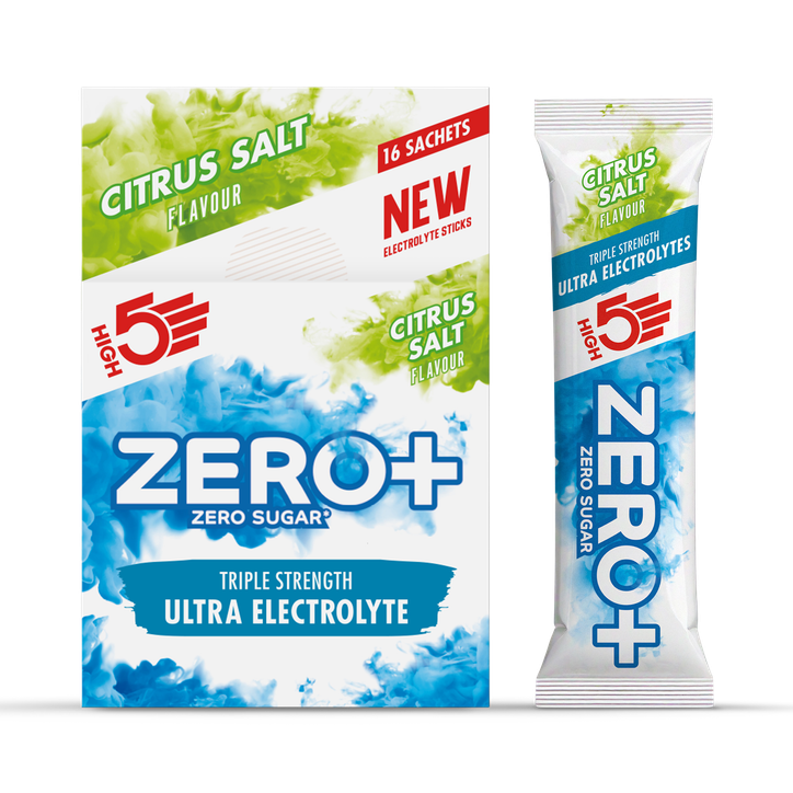 High5 Zero+ Electrolytes And Ultra Hydration Citrus 16 Sachets