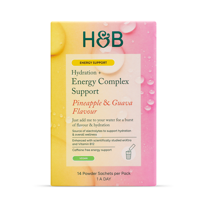 Holland & Barrett Red Hydration + Energy Support Pineapple Guava 14 Sachets