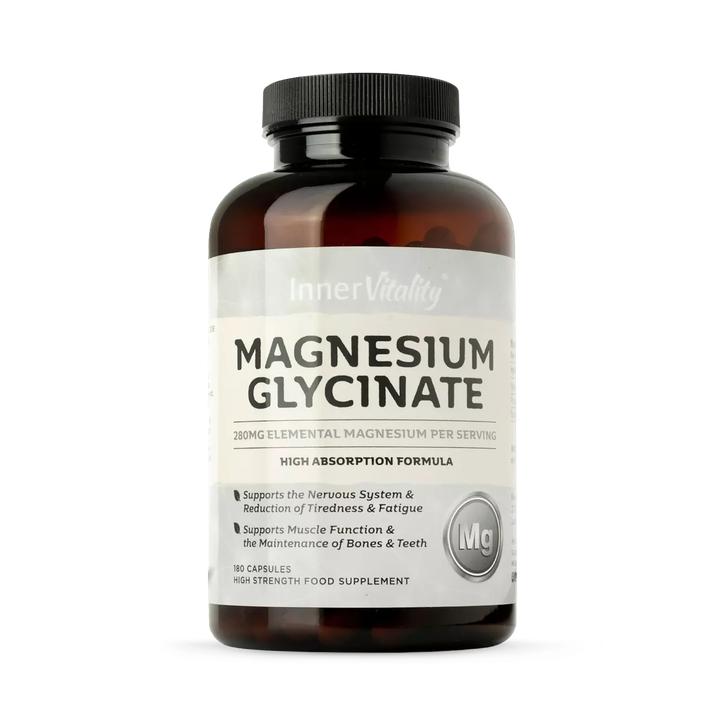 INNER VITALITY Magnesium Glycinate Capsules 180 Capsules