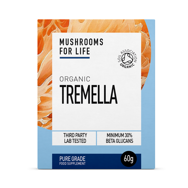 Mushrooms For Life Organic Tremella  Pure Grade Extract Powder 60g