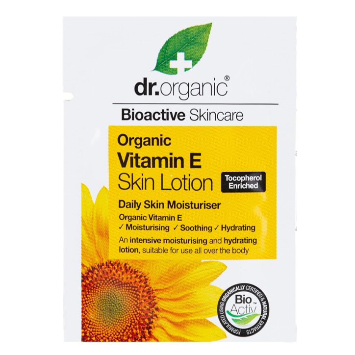 Dr Organic Vitamin E Lotion Sachet image 1