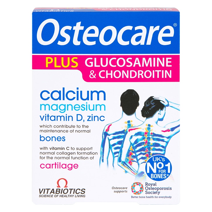 Vitabiotics Osteocare Glucosamine and Chondroitin 60 Tablets-1