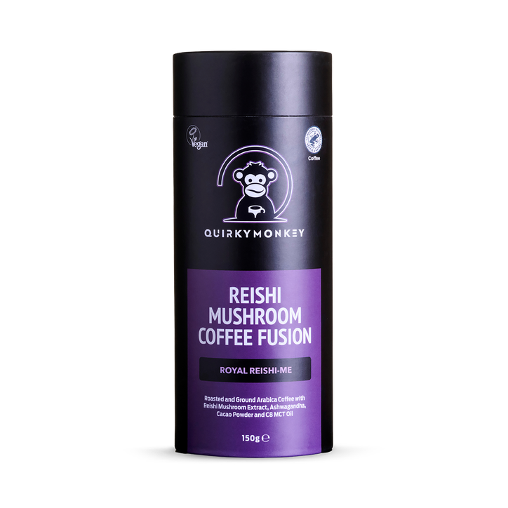 Quirky Monkey Reishi Mushroom Coffee Fusion (Royal Reishi Me) 150g image 1