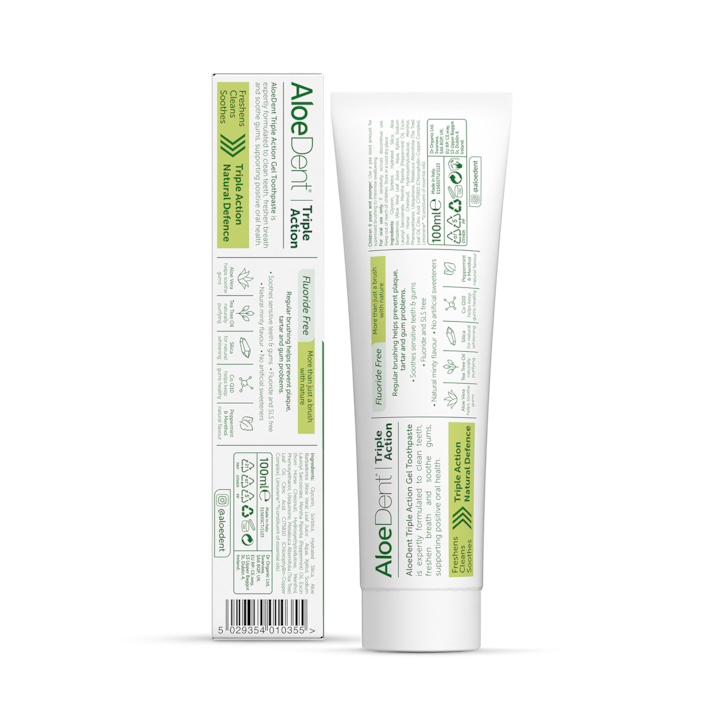 Aloe Dent Triple Action Aloe Vera Toothpaste 100ml image 2