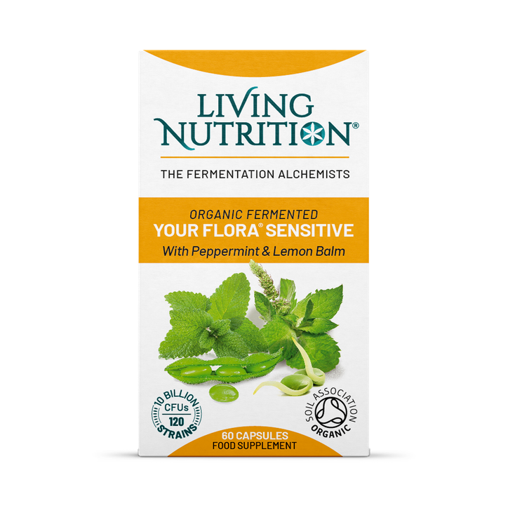 Living Nutrition Organic Your Flora Sensitive 60 Caps