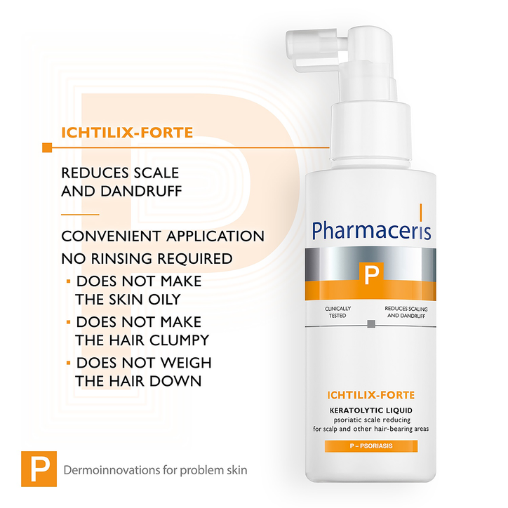 Pharmaceris P - Ichtilix-Forte Keratolytic Scalp Liquid for Psoriasis 125ml image 5