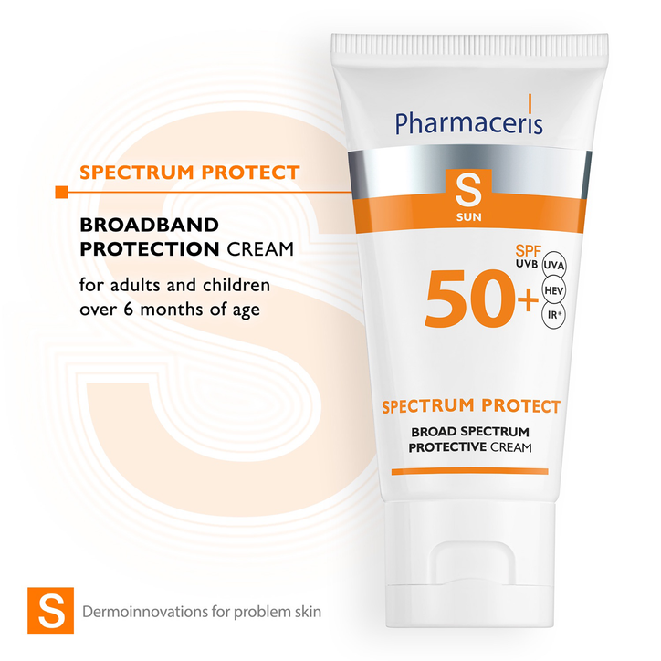 Pharmaceris S - Broad Spectrum Sun Protection Cream SPF 50 50ml image 2