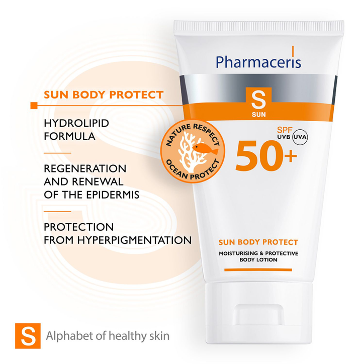 Pharmaceris S - Moisturising & Protective Body Lotion SPF 50 200ml image 3