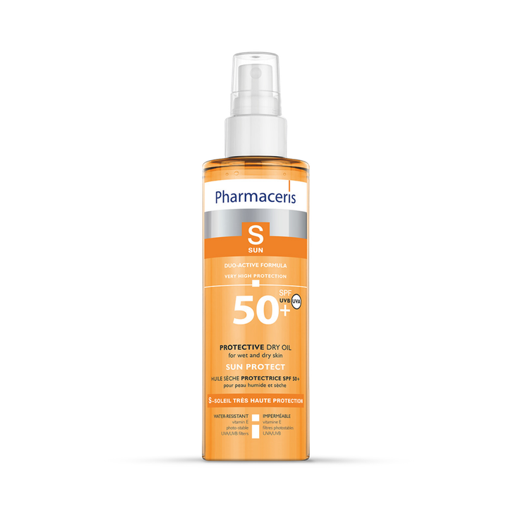 Pharmaceris S - Protective Dry Oil SPF 50 Duo-Active Formula 200ml image 1
