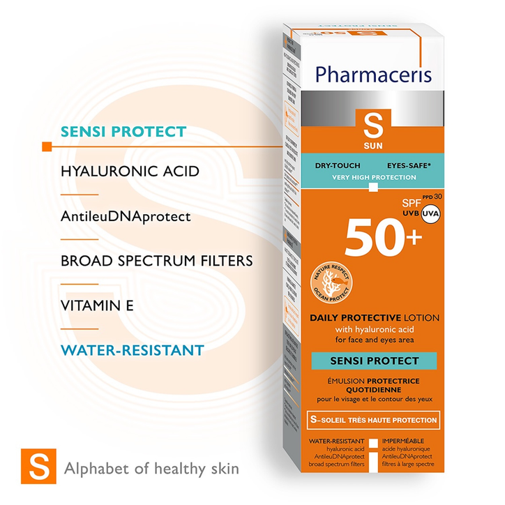 Pharmaceris S - Sensi Protect Daily Protective Lotion SPF50+ 50ml 50 ml image 4