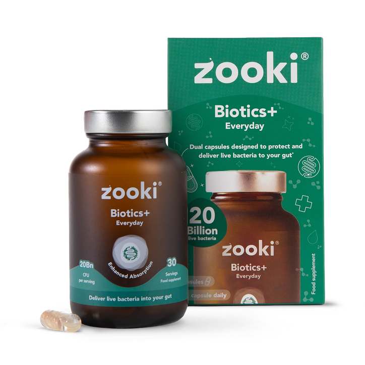 Zooki Biotics+ Everyday Dual 30 Capsules