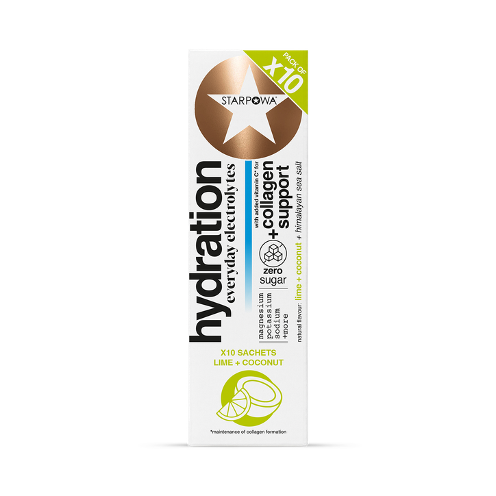 Starpowa Hydration Sachets Lime & Coconut Flavour 10 Sachets - 10 Sachets