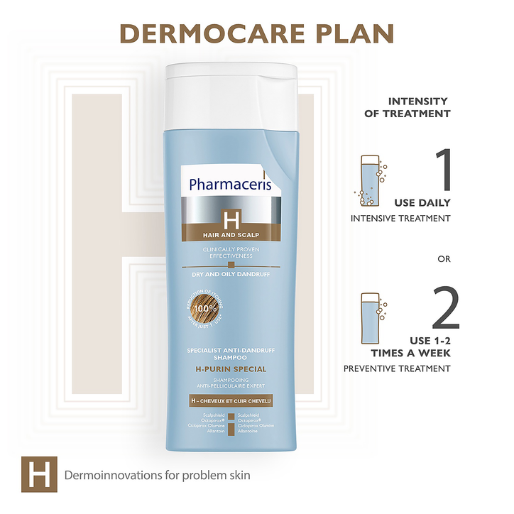 Pharmaceris H - H-Purin Special Anti-Dandruff Shampoo 250ml image 5