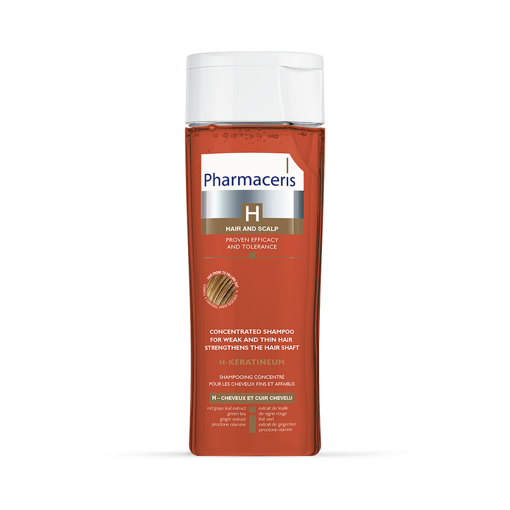 Pharmaceris H - Keratineum Strengthening Shampoo for Weak Hair 250ml image 1