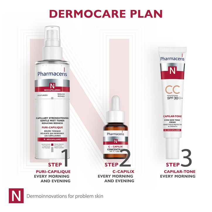 Pharmaceris N - Capilar-Tone SPF 30 Even Tone Correction Cream 40ml image 6