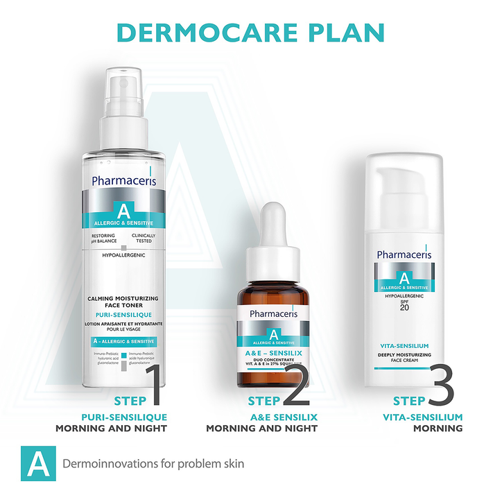 Pharmaceris A - A&E-Sensilix Duo Concentrate Serum with Vitamin A & E 30ml image 4