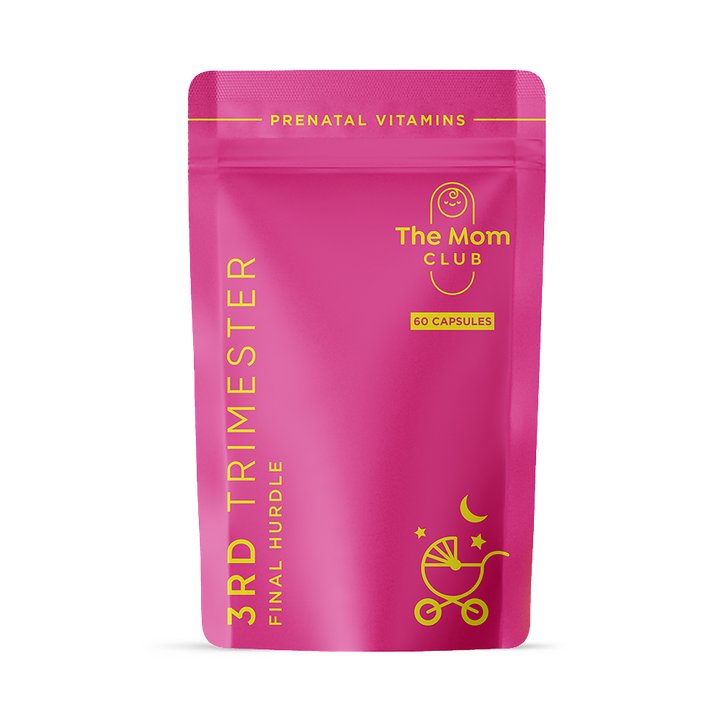 Women's The Mom Club Third Trimester - Final Hurdle - Prenatal Vitamins Capsules - Pregnancy Support - 60 Capsules
