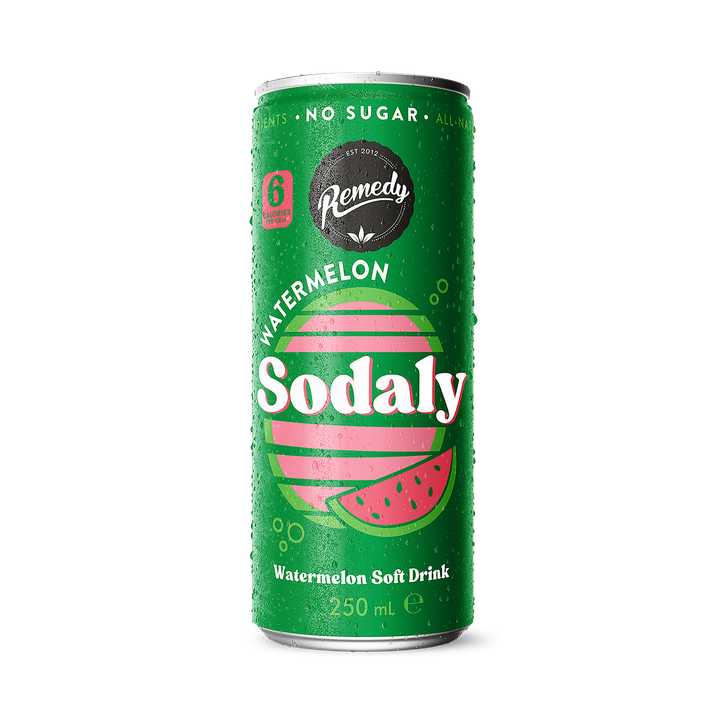 Remedy Sodaly Watermelon Sugar Free Drink 250Ml
