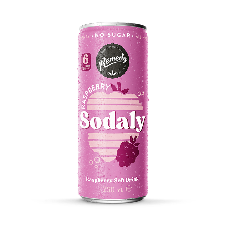 Remedy Red Sodaly Raspberry Soft Drink 250Ml
