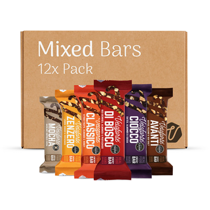 Veloforte Energy Bars Variety Pack 12 Bars