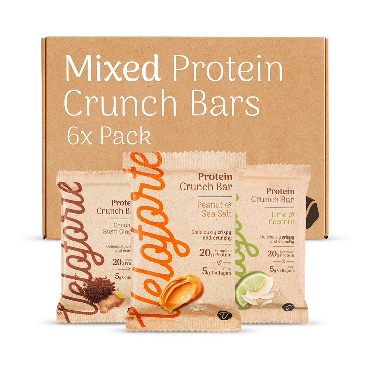 Veloforte Protein Bars Variety Pack 6 Bars