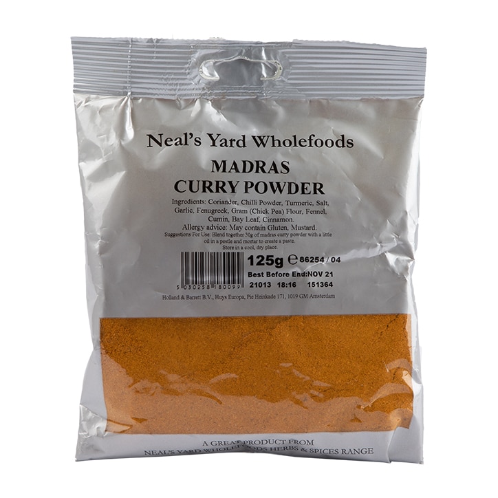 Neal's Yard Wholefoods Madras Curry Powder 125g