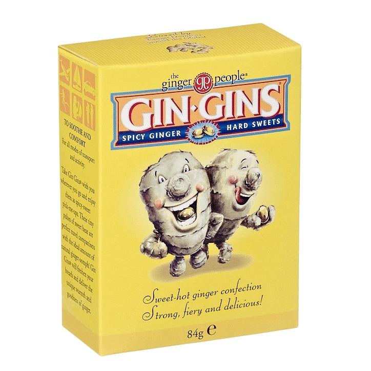 The Ginger People Gin Gins Spicy Ginger Hard Sweets 84g-1