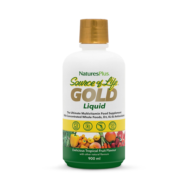 NaturesPlus SOL GOLD MULTI VITAMIN LIQUID 900 ML