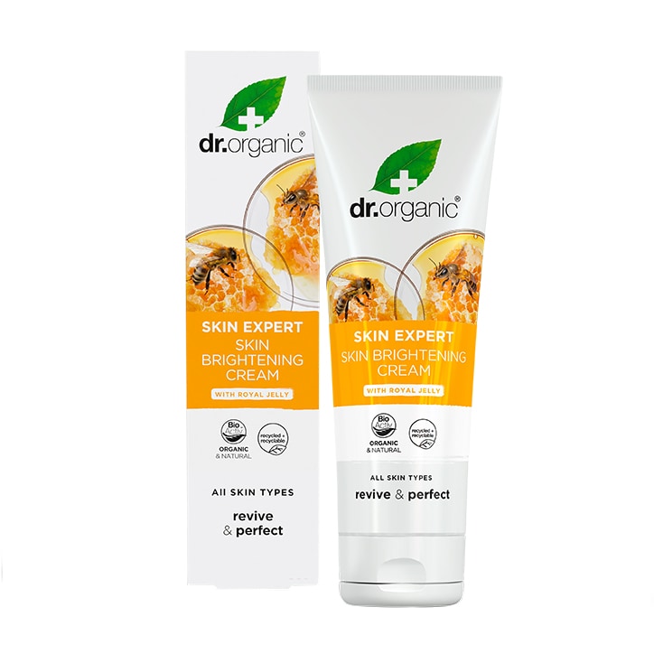 Dr Organic Skin Brightening Cream with Royal Jelly 125ml-1