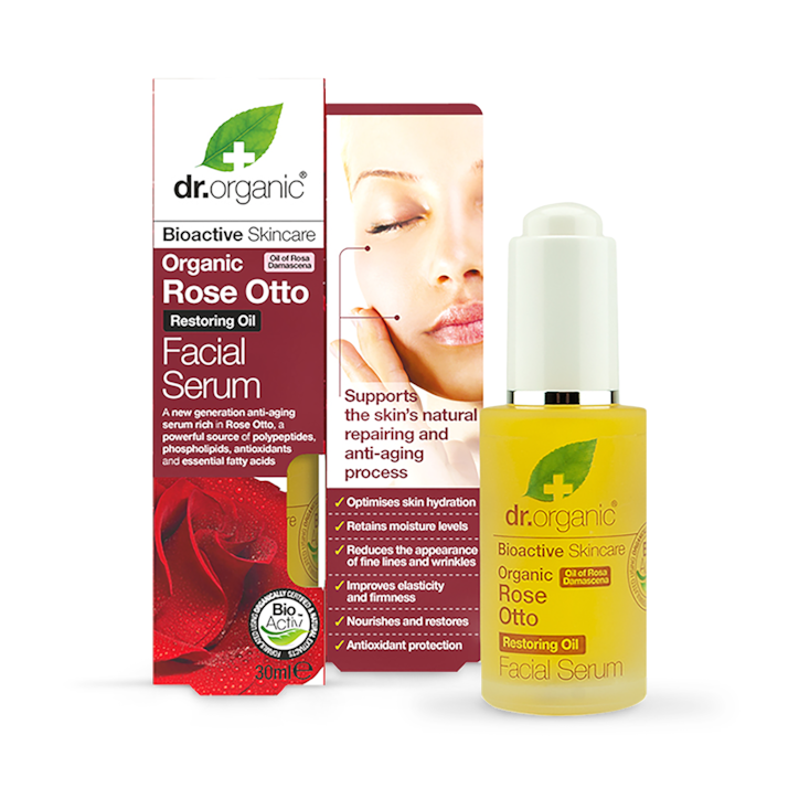 Dr Organic Rose Otto Facial Serum 30ml