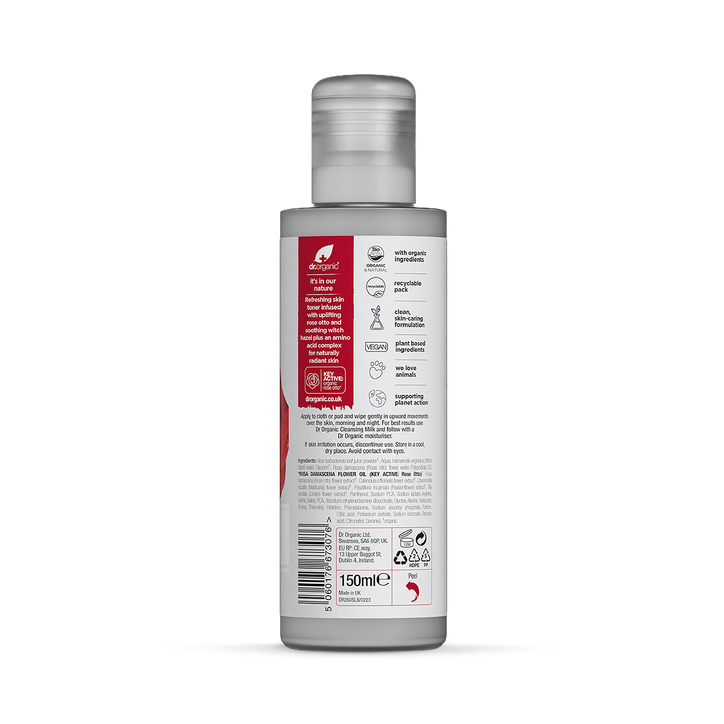 Dr Organic Rose Otto Skin Toner 150ml image 2