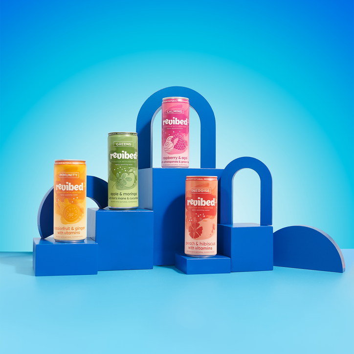 Revibed Superfood Infusions Sparkling Water 12 x 250 ml image 2