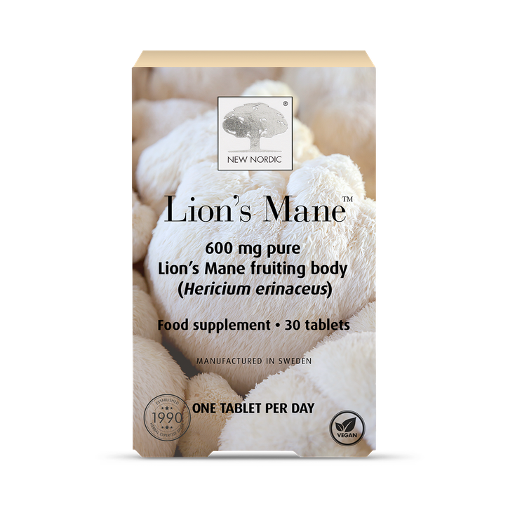 New Nordic Lion's Mane 30 Tablets